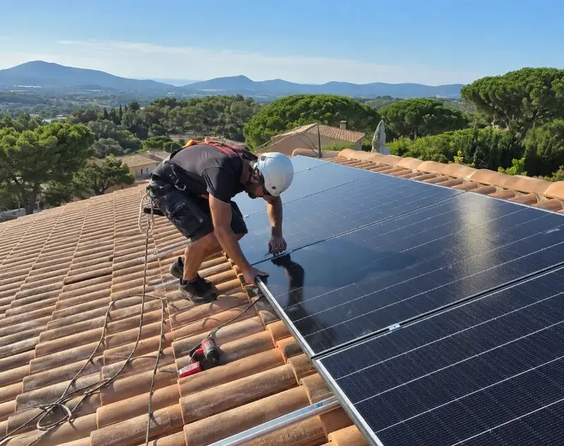 Installateur panneaux solaires Creysse — pose photovoltaïque sur toiture