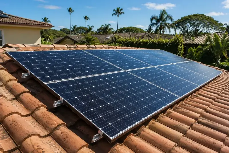 Installation de panneaux solaires à Creysse